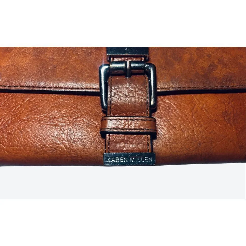 Karen Millen Vintage Leather Wallet
